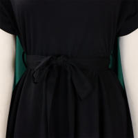 Conjunto De Pantalones Y Blusa Elegante Para Mujer Traje De Oficina Con Cinturón Alto Ajustado Ropa Trasera Larga Estilo Recto - details 25