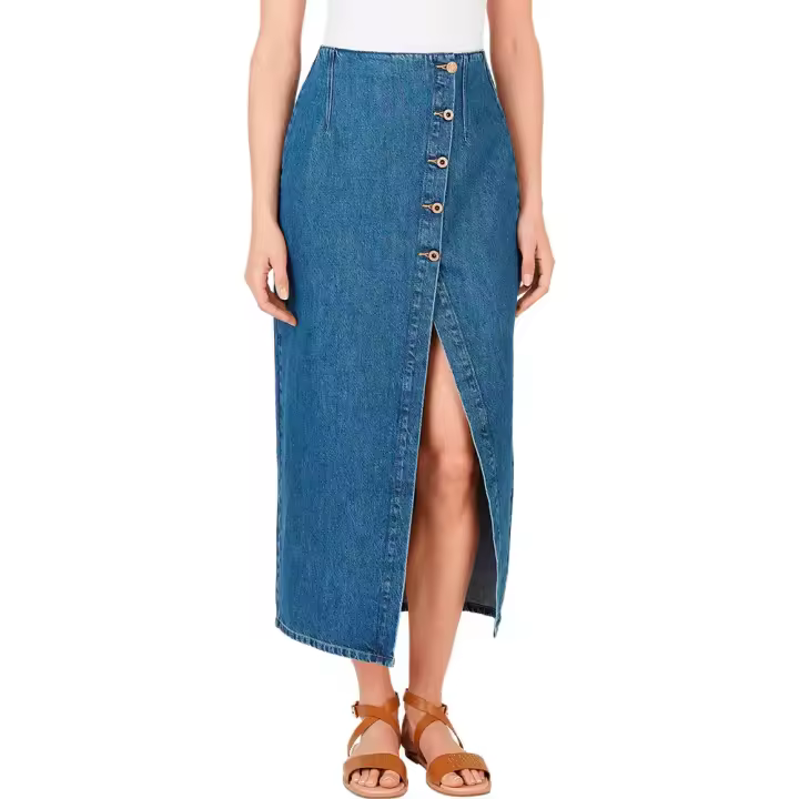 Ropa mujer Faldas Pepe Jeans Falda Midi Azul - 1
