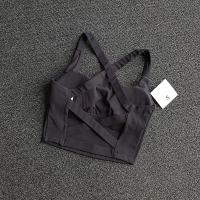 Sudadera Deportiva Para Mujer Push up Fitness Yoga Transpirable Running Chaleco Deporte Top Mujer Gimnasio Wear Vest Bralette - details 12