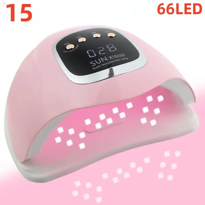 Lámpara Profesional De Uñas UV/LED 320W Secador De Uñas Máquina De Fototerapia Doble Fuente De Luz Para Arte De Uñas DIY - 1