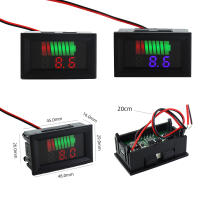 Indicador De Nivel De Carga De Batería De Coche 12V 24V 36V 48V 60V 72V Medidor De Capacidad De Batería Lithium Con Pantalla LED Y Voltímetro - details 1