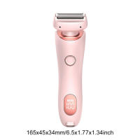 Afeitadora De Cuerpo Recargable 800mAh Para Hombres Y Mujeres Groomer Afeitadora De Bikini Epilador De Cabello Corporal Para Adultos Regalo - details 10