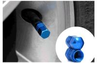 4pcs Tapas De Válvula De Neumáticos Para Coches Motocicletas Camiones Y Bicicletas Aluminio Impermeables Antipolvo - details 7
