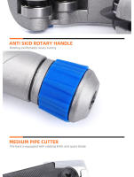 Cortador De Tubos Manuales JIULING Para PVC Aire Acondicionado Cobre Plástico Herramienta Rotativa De Agua Artificio - details 3