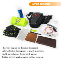 Bolsa De Múltiples Funciones Para Motocicleta MOTOCENTRIC Leg Bag De Hombro Para Exterior Resistente Al Agua De PU Oxford Con Cinturón De Cadera Para Ciclismo Y Senderismo - details 6
