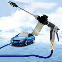 Pistola De Rociador De Jardín Multifunción Portátil Para Limpieza De Coches Y Hogar Accesorios Para Manguera Con Presión Alta Herramienta De Rociado - details 0