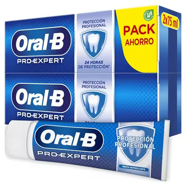 ORAL B Pro-Expert Dentífrico Protección Profesional Pack Ahorro  150 ml Crema Dental - 1