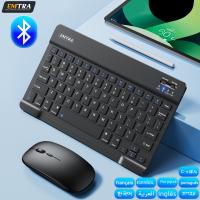 Teclado Y Ratón Inalámbrico Bluetooth EMTRA Para IOS Android Windows Compatible Con iPad Air Mini pro Tabla De Tablet Incluye Batería - details 4