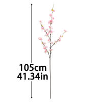 Arreglo De Flores Artificiales De Cerezo 105cm Para Bodas Y Fiestas Decoración De Mesa Con Pétalos De Seda Falsa Adornos Para Aniversarios Y Cumpleaños - details 1