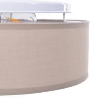 Luz de Techo Empotrada VidaXL Taupe Ø 30 cm E27 - details 4