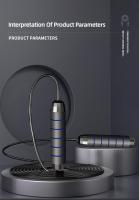Nueva Cuerda De Saltar Ajustable Con Alambre De Acero Ejercicio De Fitness Y Entrenamiento En Casa Equipo Deportivo Sin Enredos - details 10