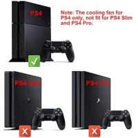Ventilador De Enfriamiento Para Playstation 4 USB Control De Temperatura Turbo Con 5 Ventiladores Accesorio Para Consola De Juegos PS4 - details 4