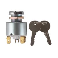 Interruptor De Encendido Con Llave Para Camión Remolque Excavadora Agricultura 3 Posiciones 5 Terminales 2 Llaves Compatible Con 31973K4183 - details 1