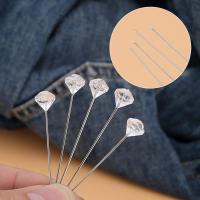 Alloy Pins Transparentes Para Boda Y Costura 50/100Pcs En Caja De Plástico Accesorios De Costura Y Punzón Para Bordado - details 5