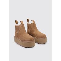 UGG Neumel Platform Chelsea Botín Plataforma Mujer Cuero - details 0