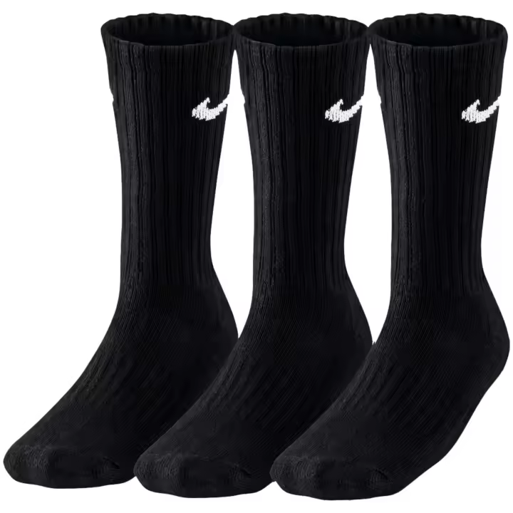 Calcetines Nike  para niños unisex en color negro - 1