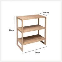 XOCOTŌ® Estantería Apilable 'Puzzle' 1/2/4 Compartimento(s)  Estanterías Individuales y apilables, Haz tu medida perfecta y aprovecha todo el espacio - PUZZLE XOCOTO - details 4