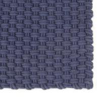 vidaXL Alfombra rectangular algodón 120x180 cm Color Natural,  Antracita,  Gris y mas Alfombras de área  Alfombra de Piso para Sala de Estar Dormitorio Habitación Salón - details 2
