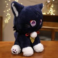 Muñeco De Peluche Genshin Impact Wanderer Negro Fluffy Para Niños Juguete De Impacto Suave Y Cómodo Regalo De Almohada De Peluche - details 6
