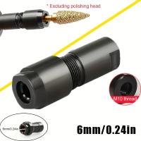 Adaptador De Conversión Para Muela Recta 3/6mm Collet Adaptador 100-tipo M10*1.5 Para Carpintería Y Pulido Herramienta Manual - details 3