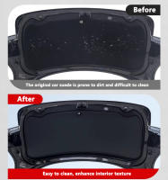 Almohadilla Protectora De Maletero Para Tesla Model Y Juniper / Model 3 Highland En Cuero Anti- Suciedad Y Daño Para Coche - details 1