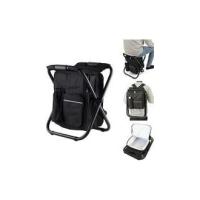 SITE Silla Mochilero Plegable 2 en 1 Bolsa Refrigeradora Portátil Al Aire Libre Asiento de Picnic para Senderismo Taburete de Jardín BBQ Taburete Compacto Capacidad de Carga 100 Kg - details 3