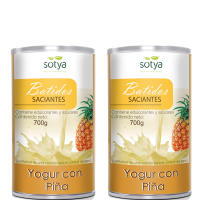 Sotya Pack Ahorro - Batido Saciante Yogurt Piña 700 Gramos (Total 2 x 700 Gramos = 1400 Gramos) - details 1