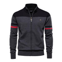Cárdigan de talla europea para hombre, suéter con cremallera, ropa de alta calidad, otoño e invierno, novedad de 2024 - details 1