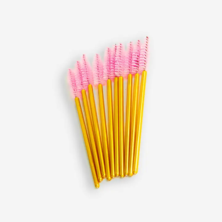 Cepillo tipo Máscara de Pestañas Rosa - 1