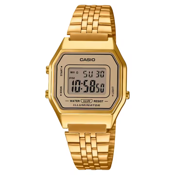 Casio VINTAGE LA680WEGA-9ER Reloj de mujer - Digital dorado - 1