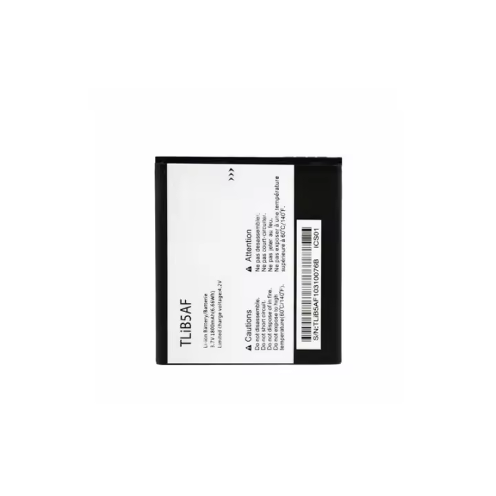 Bateria compatible con Alcatel One Touch 997 / 5035 Sapphire 2 / Pop C5 ⋆ TLIB32E / CAB32E0002C1 / CAB32E0000C1 / TLIB5AF ⋆ Capacidad 1800 mAh ⋆ Larga duración ⋆ Carga estable ⋆ Repuesto para batería agotada ⋆ Compatibilidad garantizada - 1