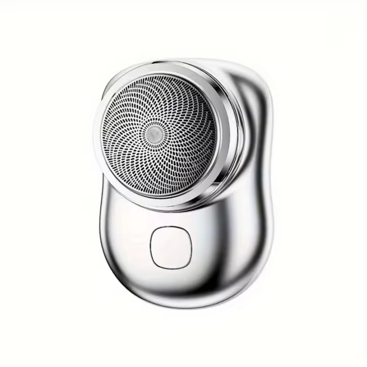 Mini Afeitadora Eléctrica Para Hombres Recargable Impermeable Portátil Trimmer De Cara Cabello Razor Dual Uso Seco Y Húmedo - 1