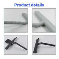 Cepillo De Ducha Para Baño Limpieza De Vidrio Y Espejos Con Soporte Colgante De Silicona Y Plástico Herramienta De Limpieza Ecológica Para Ventanas Y Puertas De Ducha - details 2