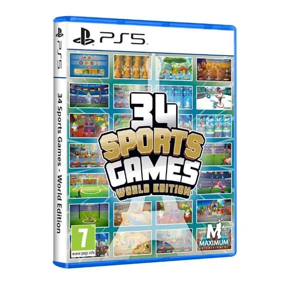 34 SPORTS GAMES WORLD EDITION PS5 PAL ESPAÑA NUEVO FISICO ESPAÑOL - Videotec - 1