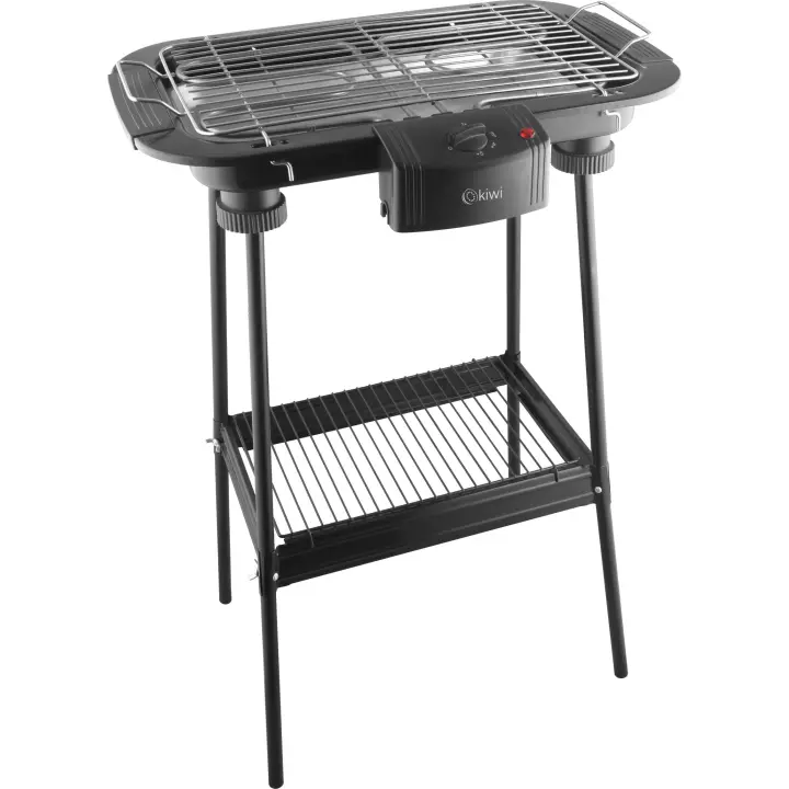 Kiwi - Asador Eléctrico 2000W con Patas 47.5x34.5x72.6 cm - Alto Rendimiento y Fácil Limpieza - Versátil para Diferentes Alimentos - Asador Seguro y Confiable - 1
