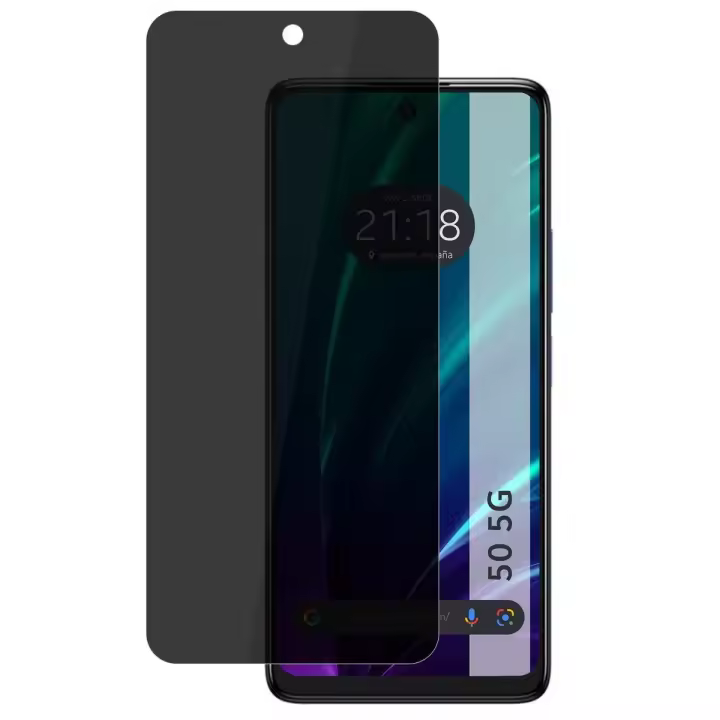 Tumundosmartphone Protector Pantalla Hidrogel Privacidad Antiespías para TCL 50 5G - 1