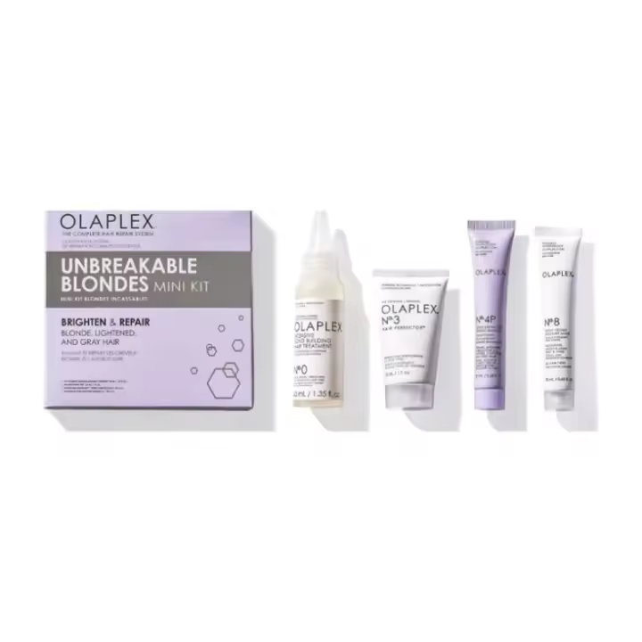 Olaplex Unbreakable Blondes Mini Kit para Cabellos Rubios Dañados 3 X 20 Ml - 1