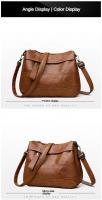 Bolso Bandolera Grande Versátil De Moda Para Mujer Bolso De Hombro Para Mamá Primavera Verano 2025 Material PU Con Cierre De Cremallera - details 9