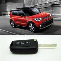 Ociodual Carcasa Llave de Mando 3 Botones Compatible con KIA Rondo Sportage Soul, Funda Rígida Shell Case Cover - details 4