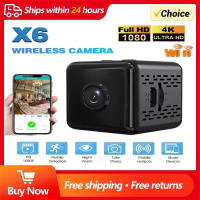 Cámara Mini IP X6 WiFi Deportiva HD 1080P Vigilancia Seguridad Inalámbrica Batería Integrada Visión Nocturna Cámara Micro Inteligente Para El Hogar - details 0