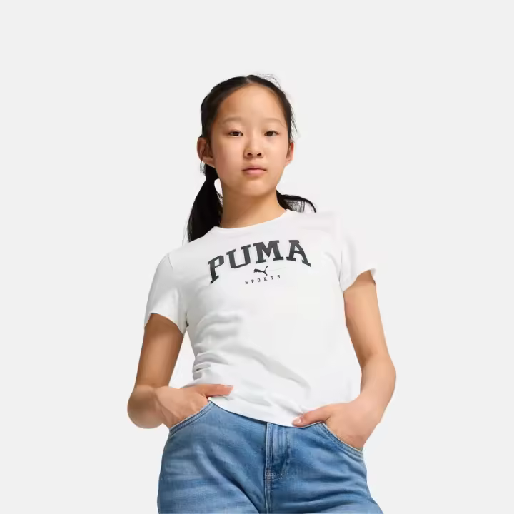 Puma – Squad 681779-02 – Camiseta De Manga Corta 100% Algodón - Niña - 1