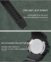 Reloj Deportivo Militar De Lujo OFNS Para Hombre 50M Impermeable Multifuncional Con Cuarzo LED Digital Cronógrafo Calendario Alarma - details 7