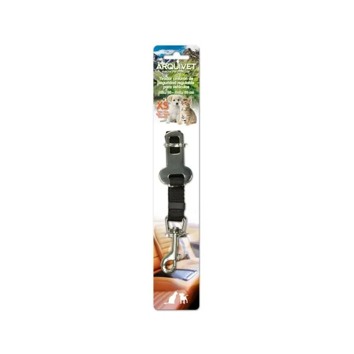 ARQUIVET - Tirador cinturón seguridad regulable Negro XS (20-50 cm) - 1