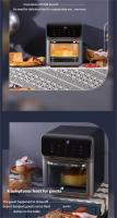 10L Large Capacity Electric Air Fryers Oil-free Automatic Household Multi-function Kitchen 360°Baking Convection Oven Fryer - details 11