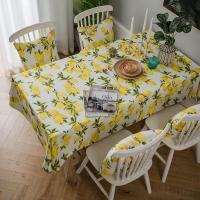 Mantel de poliéster a prueba de derrames con diseño de madera para Primavera y Verano, para uso en interiores y exteriores - details 1