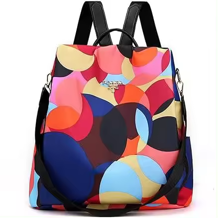 Mochila de viaje antirrobo elegante y segura para mujer: mochila versátil para viajeros preocupados por la seguridad - 1