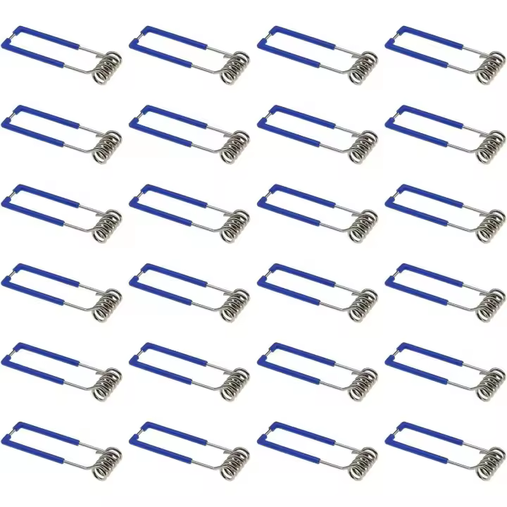 Pack 24 clips de muelle para foco empotrable GU10 MR16 1,5 x 60 mm - 1