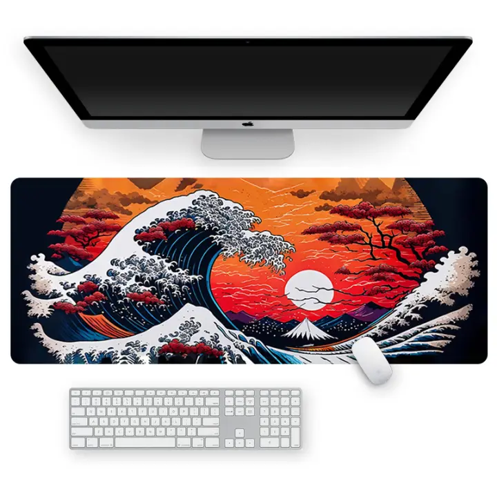 Alfabrilla de Ratón, 800x300mm, rectangular, Grande, alfabrilla de Ratón para juegos-s, alfabrilla de escritorio japonés para ordenador, portátil y PC - 1