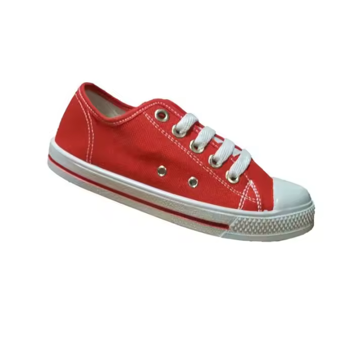 Zapatilla Lona Rojo Fergar - Ajuste Cordones - Plantilla Extraíble - 1