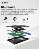 Sistema De Gestión De Batería Inteligente JKBMS B2A20S20P Active Balance CANBUS RS485 Heat BT Para Baterías Li-Ion LTO Lifepo4 36V 48V 60V 8S 10S 12S 17S 20S 24S - details 8